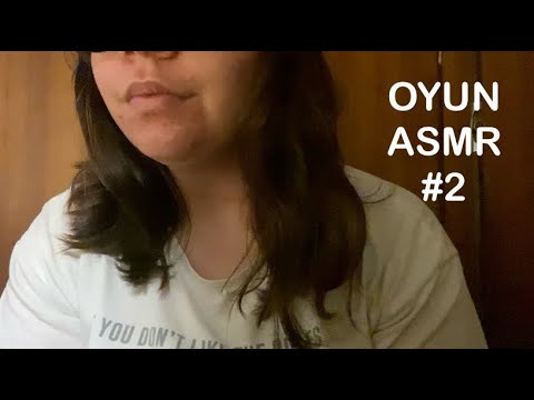 İki Farklı Soru Cevaplı Oyun ASMR (Türkçe ASMR) Fast 