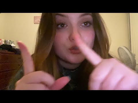 ASMR fast, chaotic, unpredictable cranial nerve exam!! SOOOOO TINGLY!!! :)