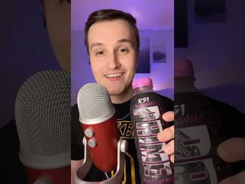 NEW KSI PRIME FLAVOR TASTE TEST 🟣⚫️ #shorts #asmr #food