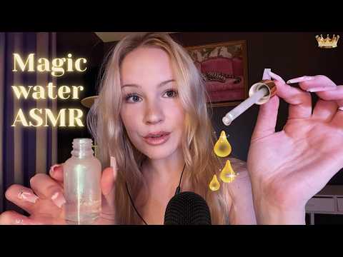 ASMR | Magic water serum 💧(glass dropper): relaxing watery tingles