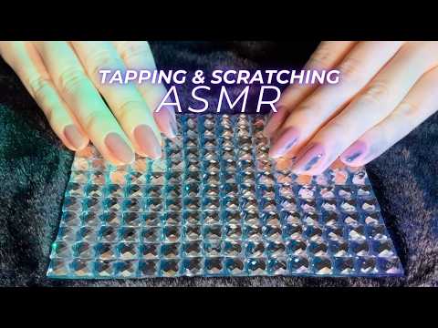 ASMR Handmade Triggers✨Tapping and Scratching🩵 (No talking,No mouth sounds)
