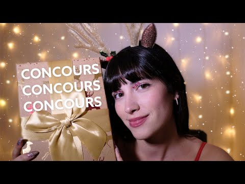 ASMR ☁️ N°10 GROS CONCOURS DE NOËL 🎄🎁