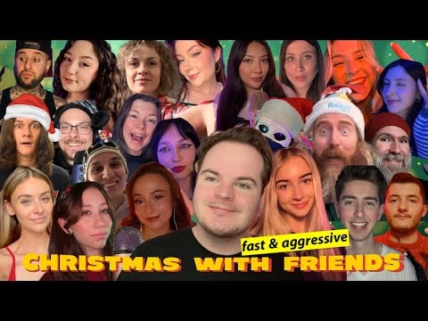 ASMR Christmas With Friends Fast & Aggressive Triggers