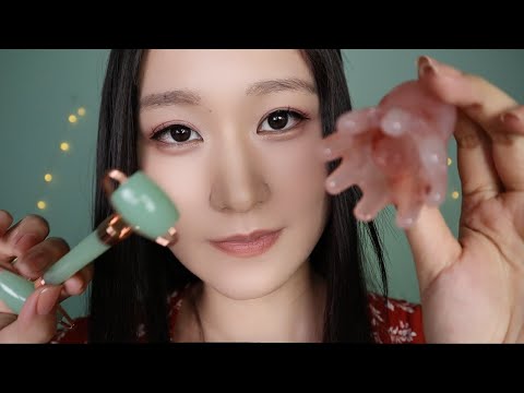 ASMR Pampering You To Sleep💤 (skincare, scalp massage, Gua Sha, layered sounds, personal attention)