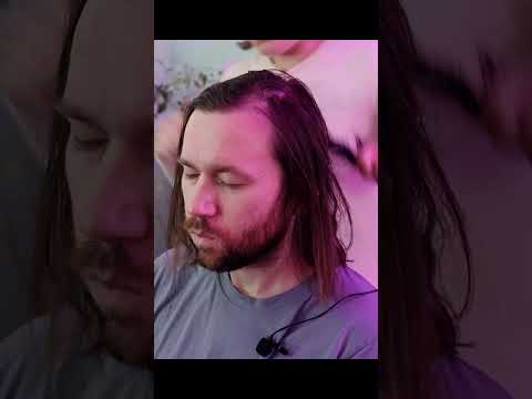 Relax to ASMR reiki feather sweeping #asmrroleplay