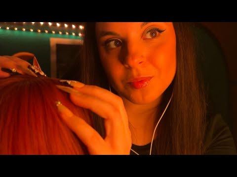 ¿Puedo peinarte el pelo y masajear tu cabeza? ASMR Atención Personal ♡