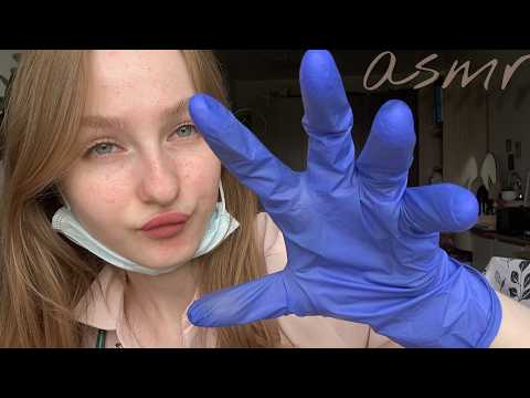 ☀︎ asmr школьная медсестра проверит тебя на вши ☀