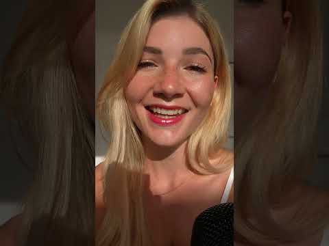 😘  #asmr #blonde #shorts #asmrsounds #tingles