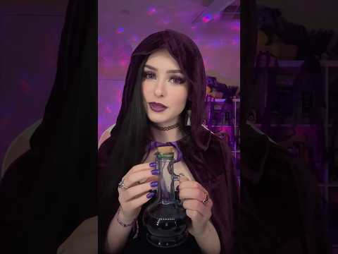 ASMR witch roleplay props 🔮 #halloweenasmr #halloweencostume #witch #asmrroleplay