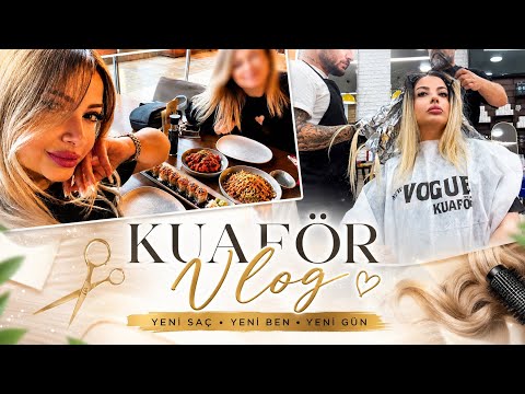 ANNEMLE KUAFÖR VLOG | KUAFÖRDE TAKİPÇİMLE KARŞILAŞTIM  | TÜRKÇE ASMR