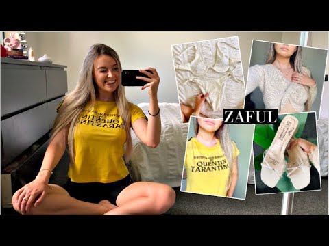 ASMR ZAFUL CLOTHING TRY-ON HAUL