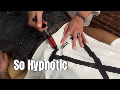 Slow Methodical Treatment for Back and Knee | Unintentional ASMR