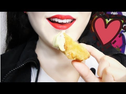 ♡ASMR Eating Egg Rolls (Eating Sounds) ♡ 🤓🍽