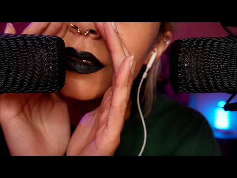 Close, Sensitive, & Repetitive Whisper (repeating my name & intro) ~ ASMR