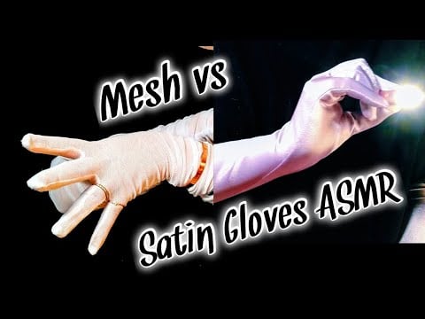 70 Minutes ⌚ Satin Gloves ASMR 🧤 Rain ☔ Soft Speaking 🤫