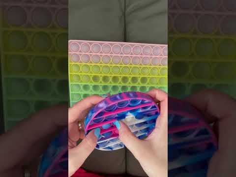 ASMR Popit Fidget Sensory Toys #shorts