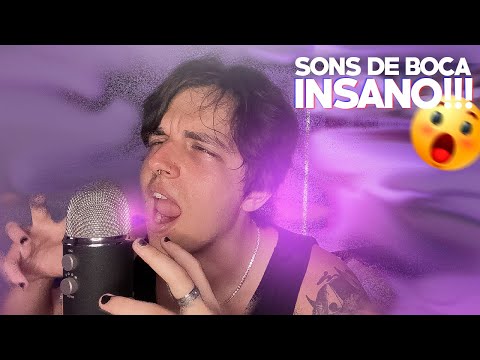 ASMR Sons de BOCA com a SENSIBILIDADE NO TALO!!