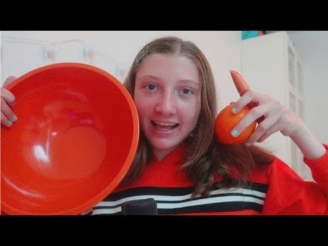 ASMR Orange Triggers🧡