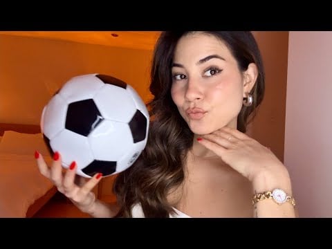 ASMR for football | Soccer fans Q&A ⚽️ Whispers, tapping and soft spoken 