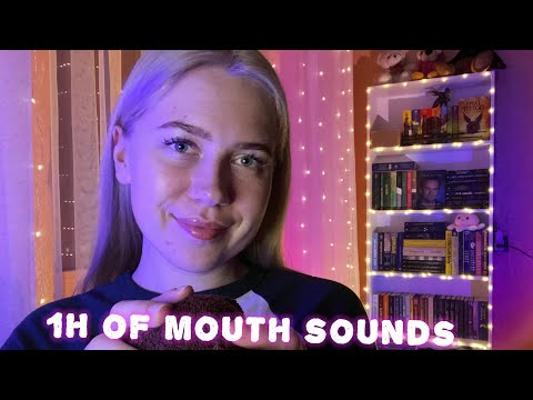 1 hour of mouth sounds #asmr #asmrminuha
