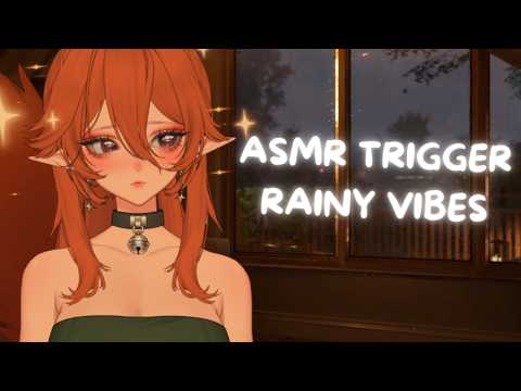 ASMR Cozy Night ☕ | Tapping doux, pschit de parfum & pluie apaisante
