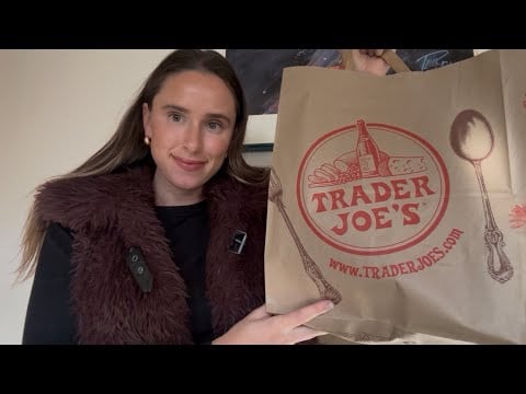 ASMR Grocery Haul (intense crinkle sounds + tapping) 