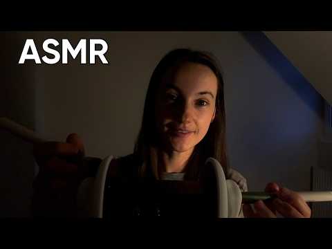 ASMR Ear to Ear Dry 3Dio Massage | Tapping, Pinching, Brushing & Soft Whispers