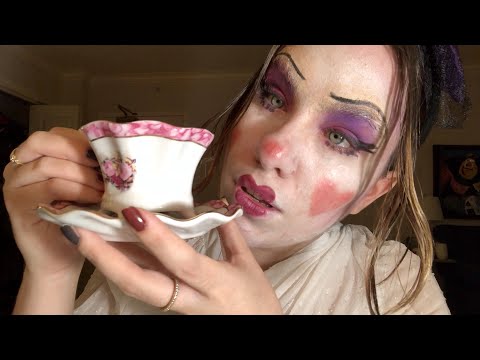 ASMR Mrs. Crickett's Tea Party