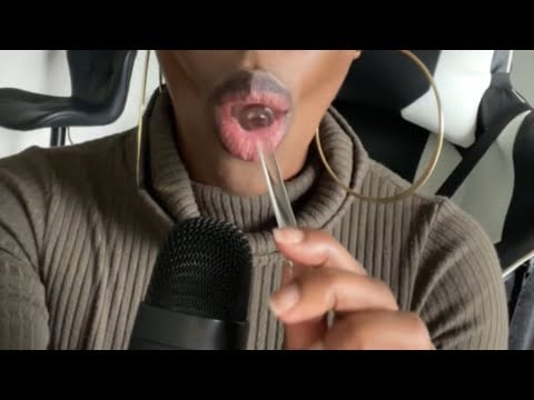ASMR visual triggers mouth sounds 