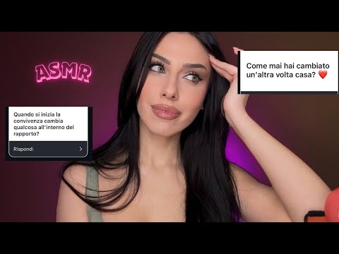 ASMR RISPONDO A DOMANDE ESTREMAMENTE PERSONALI IN SOFT SPOKEN
