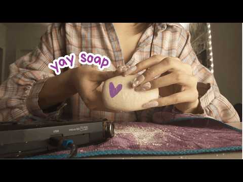 asmr | soap scratching and tapping the way i like it