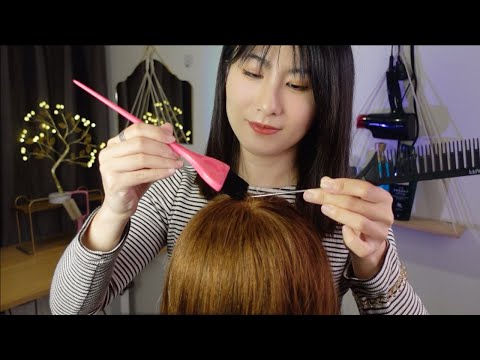 ASMR Hair and Scalp Treatment and Massage 😴 (Soft Spoken)