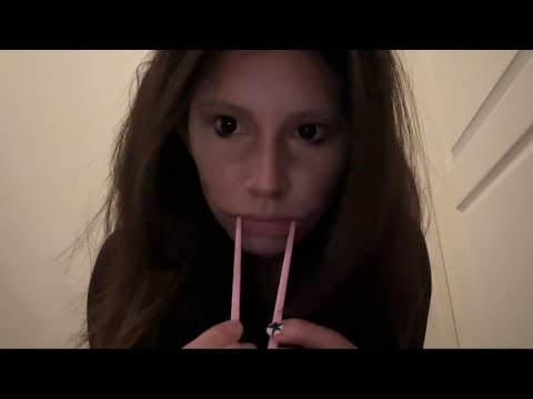 slightly odd mouth sounds (asmr)