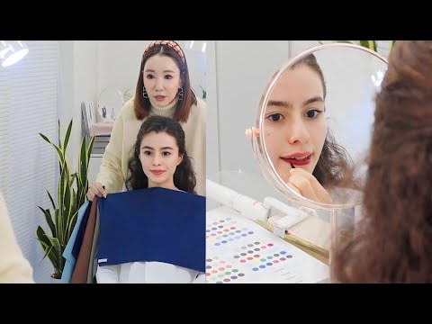 [Part 1] Self-Discovery: 4 Season Color Analysis in Tokyo (ASMR, Soft Spoken)