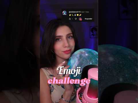 Emoji challenge!  #asmr #asmrsounds #relax #sleep #asmrvideo #emojichallenge #asmrshorts #satisfying