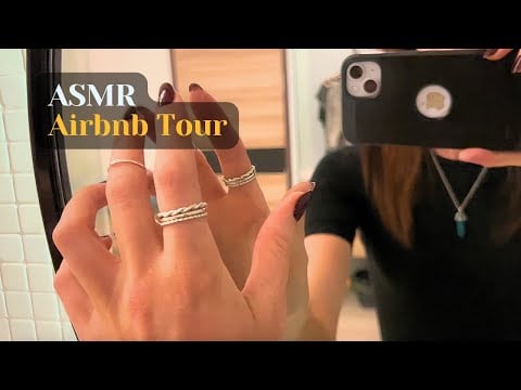 ASMR Airbnb Apartment Tour, Lo-Fi Tapping And Scratching Around Our Condo (No Talking)