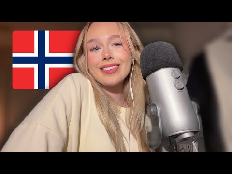 ASMR teaching you NORWEGIAN traditions 🇳🇴 ~ graduation, trigger words, christmas & rambling