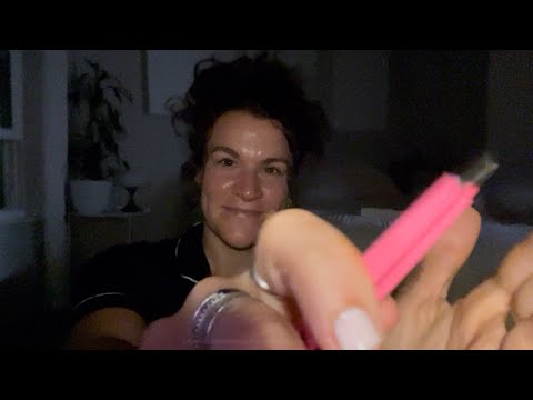 ASMR: Doing Your Eyebrows  (Plucking & Tweezing) 