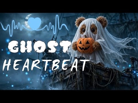 Haunted Ghost Ship | Cozy Horror Ambience + Ghost Heartbeat