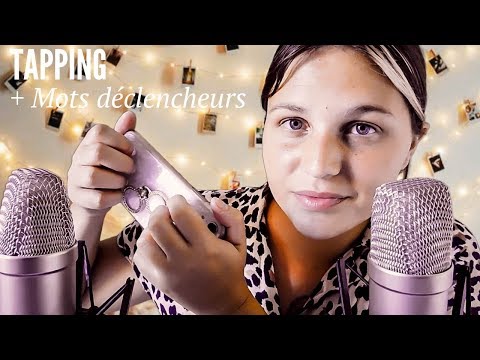 ASMR FRANÇAIS⎪TAPPING & TRIGGER WORDS / Mots déclencheurs d'été ☀️