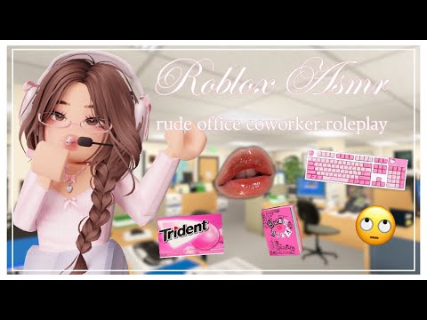 ꒰ roblox asmr 🌸 ꒱ ⋆˚࿔ your RUDE coworker lowkey insults you .ᐟ 𝜗𝜚˚⋆