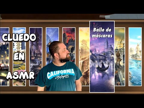 GAMEPLAY en ASMR de CLUEDO | BAILE DE MASCARAS