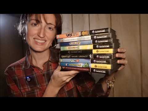 ASMR ✨ GameCube ✨ Game Collection | soft spoken, page turning, retro games💤