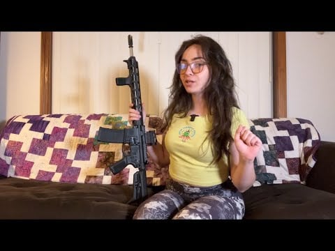 ASMR First Date With Extremely Paranoid Woman Open Carrying Her M400 