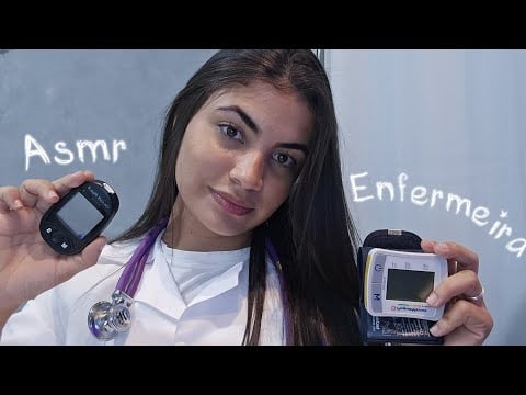 ASMR ROLEPLAY enfermeira cuida de você (Com gatilhos diferentes) 💤🩺