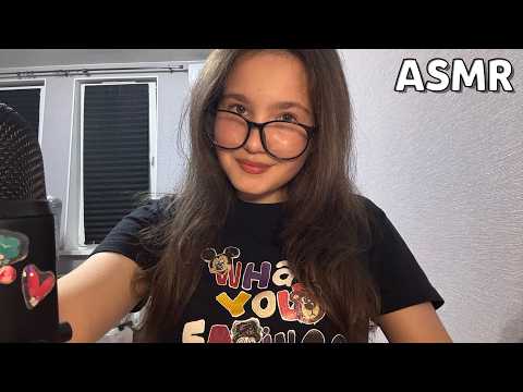 lofi asmr | shirt scratching (new clothes), triggers for tingles, rambles, mouth sounds ✨