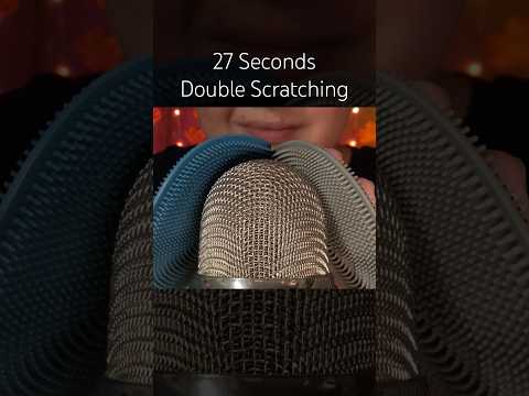 27 Seconds Double Scratching! #asmr