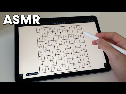 ASMR | How to Solve a Sudoku Puzzle (Relaxing Sudoku Tutorial)