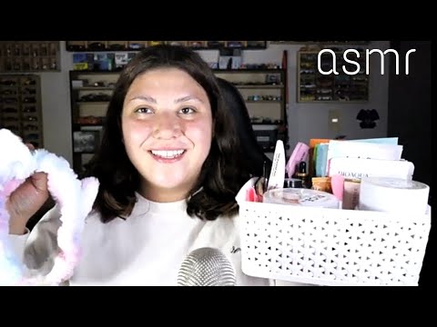 ASMR en Español Te hago tu rutina de SKINCARE 🧖 para dormir 😴 roleplay* Maria Ruiz