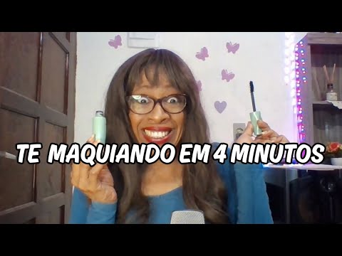 VOCÊ ESTÁ ATRASADA e FAÇO SUA MAQUIAGEM RÁPIDA         #asmrroleplay  #asmrmakeup  #maquiagem